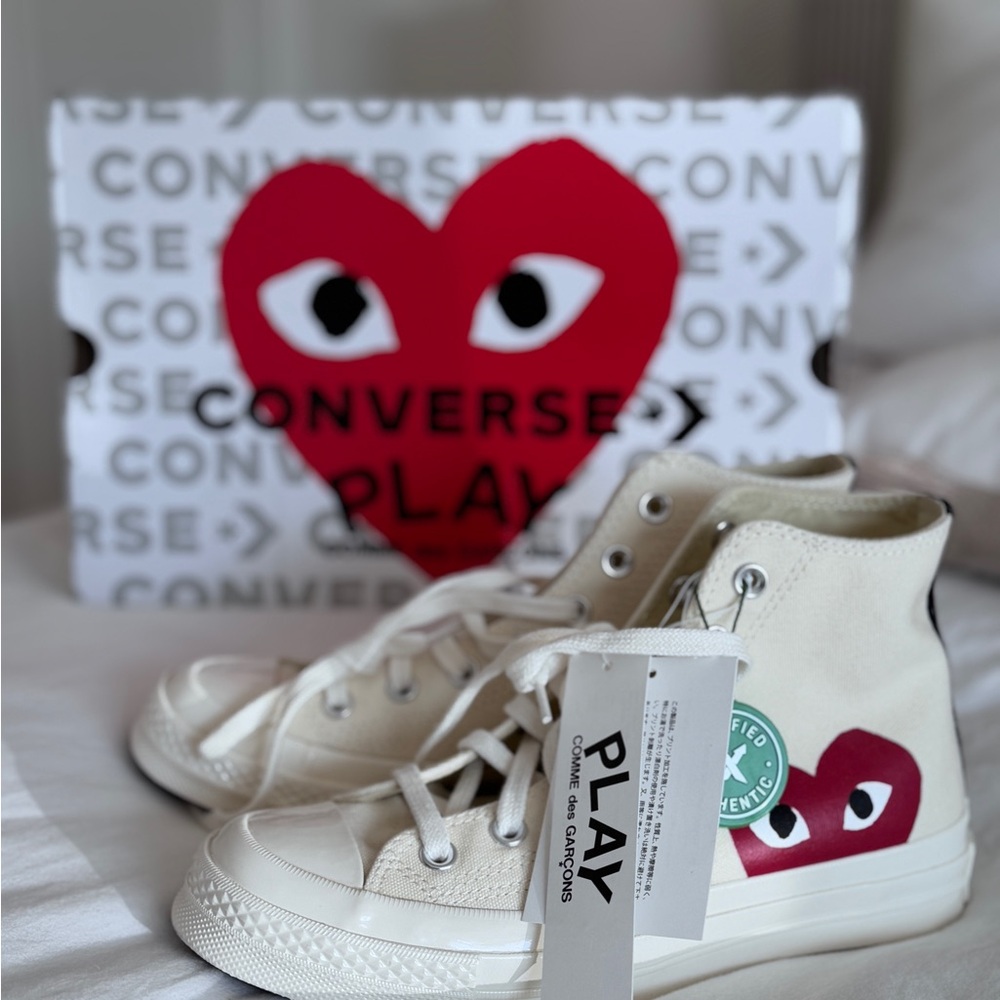 Converse x CDG Play High-Top Sneakers